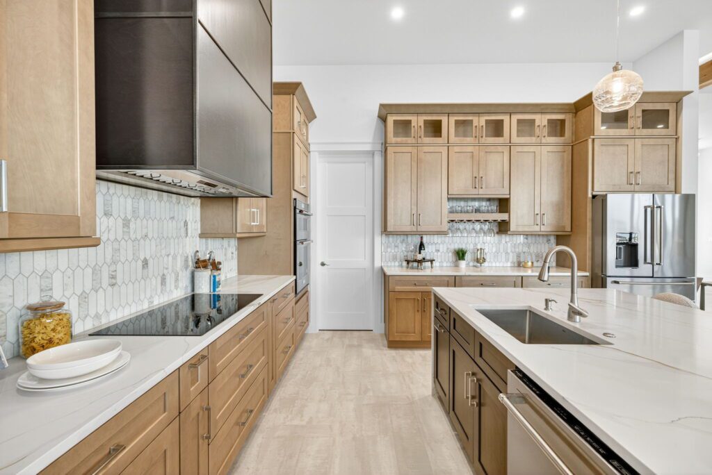 clean kitchen ready for home staging